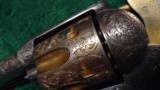  FACTORY DOCUMENTED GOLD AND SILVER PLATED HELFRICH ENGRAVED COLT SA - 2 of 15