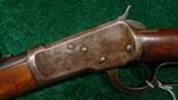 MODEL 1892 WINCHESTER BUTTON MAG SHORT RIFLE IN CALIBER 32 WCF - 2 of 11