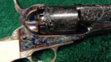  BEAUTIFUL ALVIN WHITE ENGRAVED COLT 1861 NAVY - 1 of 15