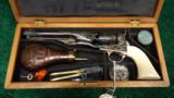  BEAUTIFUL ALVIN WHITE ENGRAVED COLT 1861 NAVY - 3 of 15