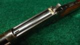  MOST UNUSUAL SPECIAL ORDER WINCHESTER MODEL 94 PENCIL BARRELED RIFLE IN .38-55 - 4 of 12