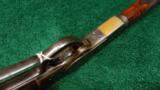 BEAUTIFUL WINCHESTER MODEL 1873 DELUXE PISTOL GRIP CHECKERED RIFLE - 3 of 15