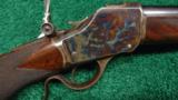 DELUXE WINCHESTER MODEL 1885 HIGH WALL RIFLE IN .30 U.S. - 1 of 13