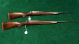 PAIR OF WINCHESTER MODEL 70XTR FACTORY ENGRAVED SUPER GRADE RIFLES - 15 of 25