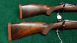 PAIR OF WINCHESTER MODEL 70XTR FACTORY ENGRAVED SUPER GRADE RIFLES - 13 of 25