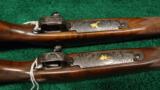 PAIR OF WINCHESTER MODEL 70XTR FACTORY ENGRAVED SUPER GRADE RIFLES - 3 of 25