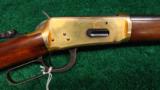 RARE GOLD PLATED WINCHESTER MODEL 1894 RIFLE - 1 of 14