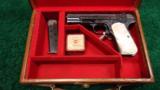  FACTORY ENGRAVED COLT MODEL 1903 WITH LEATHER CASING .32 CALIBER SEMI-AUTO - 10 of 12