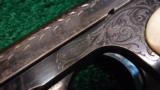  FACTORY ENGRAVED COLT MODEL 1903 WITH LEATHER CASING .32 CALIBER SEMI-AUTO - 1 of 12