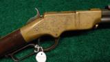 FACTORY ENGRAVED HENRY RIFLE - 1 of 12