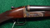  WEBLEY & SCOTT MODEL 700 12 GAUGE SIDE BY SIDE SHOTGUN WITH CASE - 1 of 15