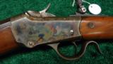  WINCHESTER LOW WALL RIFLE IN .25 WCF - 1 of 12