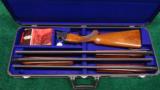  CASED WINCHESTER MODEL 101 3-BBL SET SKEET GUN - 1 of 14