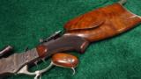  STEVENS POPE PROTOTYPE MODEL 44-1/2 SCHUETZEN RIFLE - 9 of 12