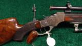  STEVENS POPE PROTOTYPE MODEL 44-1/2 SCHUETZEN RIFLE - 1 of 12