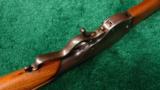 EVANS NEW MODEL 30 INCH ROUND BARREL SPORTING RIFLE - 3 of 11
