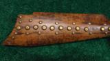  INDIAN PERCUSSION TRADE RIFLE IN .45 CALIBER - 11 of 13