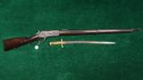 WINCHESTER MODEL 1876 MUSKET WITH SABRE BAYONET IN .45-75 - 9 of 10