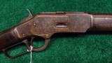  WINCHESTER MODEL 1873 20 INCH SHORT RIFLE - 1 of 12