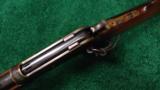 THE FINEST COLOR CASE HARDENED MODEL 1886 SADDLE RING CARBINE IN THE VERY DESIRABLE 50 EX - 4 of 9