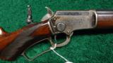  SCARCE DELUXE FACTORY ENGRAVED MARLIN MODEL 1897 RIFLE - 1 of 11