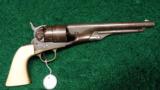 FACTORY ENGRAVED 1860 COLT ARMY REVOLVER - 3 of 13