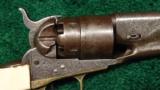 FACTORY ENGRAVED 1860 COLT ARMY REVOLVER - 1 of 13