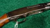  VERY RARE WINCHESTER MODEL 42 PISTOL GRIP CHECKERED VENT RIB 410 SHOTGUN - 3 of 13
