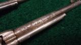  FANTASTIC PAIR OF FACTORY ENGRAVED IDENTICALLY PREPARED BLACK POWDER COLT SINGLE ACTIONS - 9 of 13