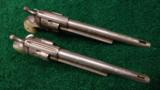  FANTASTIC PAIR OF FACTORY ENGRAVED IDENTICALLY PREPARED BLACK POWDER COLT SINGLE ACTIONS - 6 of 13