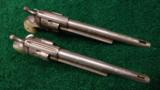 FANTASTIC PAIR OF FACTORY ENGRAVED IDENTICALLY PREPARED BLACK POWDER COLT SINGLE ACTIONS - 4 of 14