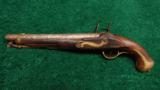  LARGE FLINTLOCK PISTOL - 2 of 10