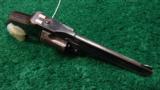  SMITH & WESSON SAFETY HAMMERLESS 4TH MODEL 38 CALIBER REVOLVER - 4 of 10