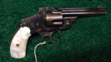  SMITH & WESSON SAFETY HAMMERLESS 4TH MODEL 38 CALIBER REVOLVER - 1 of 10