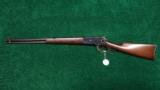 THE FINEST WINCHESTER 1886 BLUED FRAME SADDLE RING CARBINE IN 50-110 EXPRESS - 13 of 14