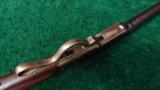  DELUXE CASED MAYNARD MODEL 1865 SPORTING RIFLE WITH 2 SETS OF BBLS - 4 of 15