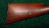 CASE COLORED 26” BBL, 40 CALIBER 1881 MARLIN STANDARD FRAME RIFLE - 11 of 13