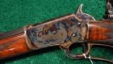  ENGRAVED MARLIN MODEL 97 LEVER ACTION 22 CALIBER RIFLE - 2 of 11