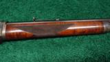 BEAUTIFUL WINCHESTER MODEL 1873 DELUXE PISTOL GRIP CHECKERED RIFLE - 5 of 15