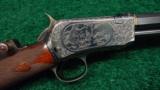  EXQUISITE ENGRAVED WINCHESTER M-90 - 1 of 21