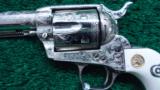  BEAUTIFUL ENGRAVED COLT SAA - 2 of 15