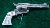  BEAUTIFUL ENGRAVED COLT SAA - 3 of 15