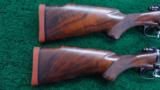 PAIR OF WINCHESTER MODEL 70XTR FACTORY ENGRAVED SUPER GRADE RIFLES - 20 of 25