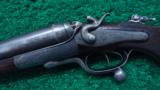 A. HOLLIS AND SON DOUBLE RIFLE - 2 of 17