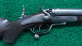 A. HOLLIS AND SON DOUBLE RIFLE - 1 of 17