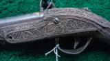  EXTRAORDINARY ORNATE TURKISH FLINTLOCK PISTOL - 2 of 14