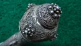  EXTRAORDINARY ORNATE TURKISH FLINTLOCK PISTOL - 13 of 14