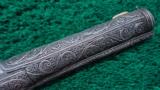  EXTRAORDINARY ORNATE TURKISH FLINTLOCK PISTOL - 8 of 14
