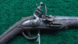  EXTRAORDINARY ORNATE TURKISH FLINTLOCK PISTOL - 1 of 14
