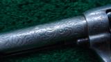  ENGRAVED COLT SINGLE ACTION ARMY - 10 of 17